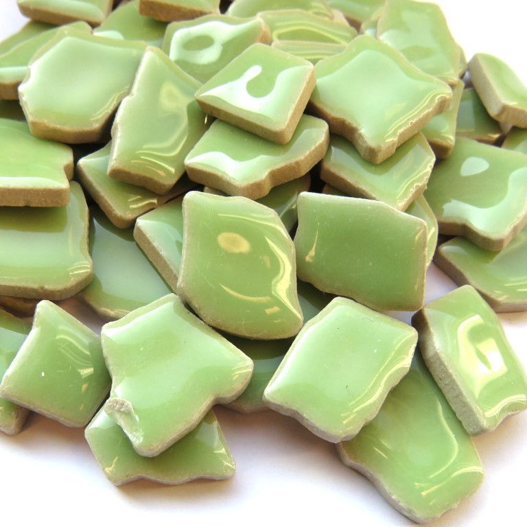 Puzzelstukjes groen