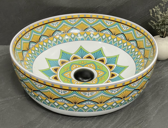 Waskom Rosemary – Keramiek Ø39 cm