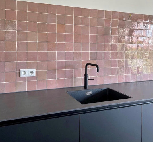 De Tegel BV Zellige Alhambra nr 1910 10x10 cm, afname per doos van 1 m²