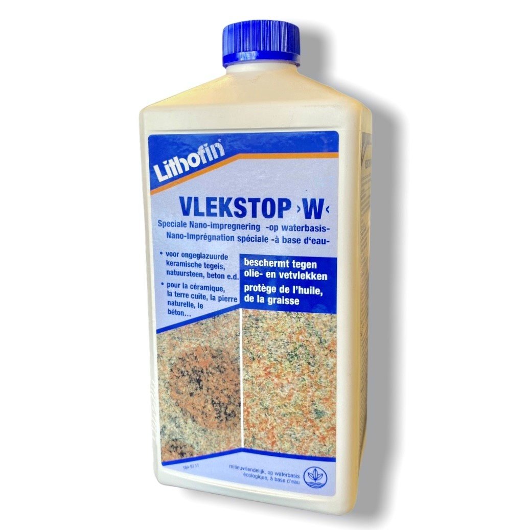 Lithofin vlekstop W, impregnatie voor cementtegels en terrazzo, 1 liter
