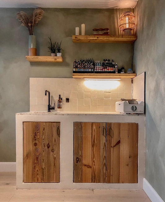 De Tegel BV Zellige Alhambra nr 29 Ivoire 10x10 cm, afname per doos van 1 m²