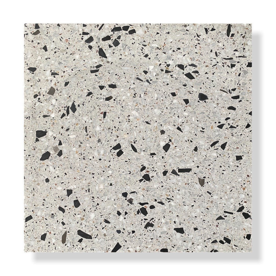 De Tegel BV Terrazzo Collezione Sassi Bolzano 60x60x2 cm, afname per tegel van 0,36 m²