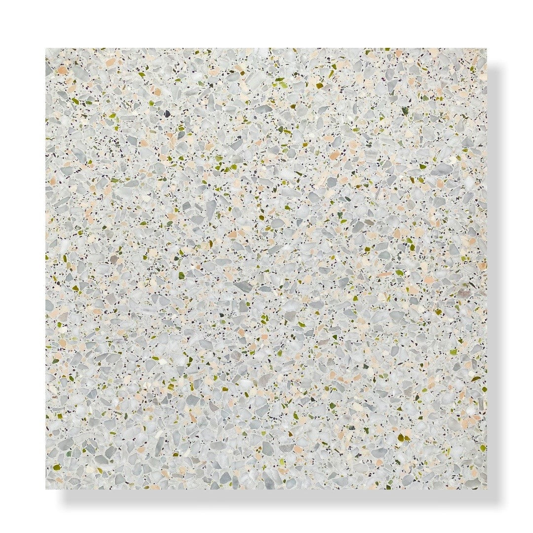 De Tegel BV Terrazzo Collezione Sassi Siracusa 60x60x2 cm, afname per tegel van 0,36 m²