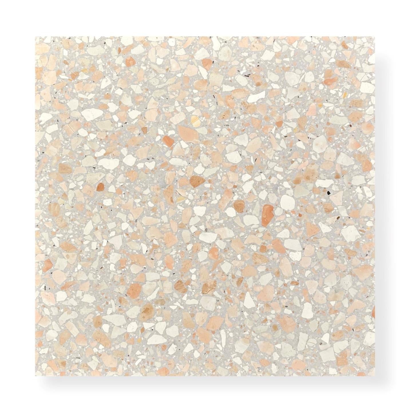 De Tegel BV Terrazzo Collezione Sassi Giolitti 60x60x2 cm, afname per tegel van 0,36 m²