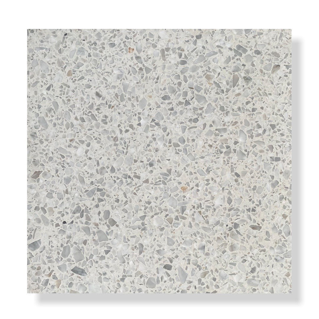 De Tegel BV Terrazzo Collezione Sassi Arezzo 60x60x2 cm, afname per tegel van 0,36 m²