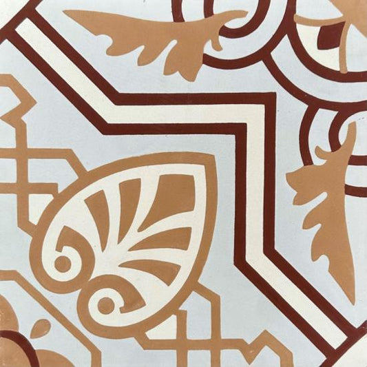 Cementtegel Patroon Nadine 811 20x20x1.6 cm a 0,48 m²