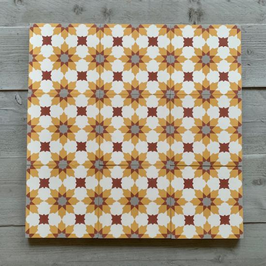 Cementtegel Patroon Safi 8722 20x20x1.6 cm a 0,48 m²