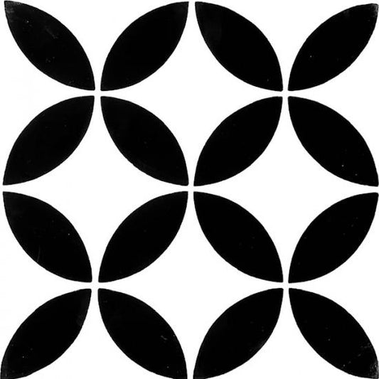 Cementtegel Patroon Clover 1081 20x20x1.6 cm a 0,48 m²