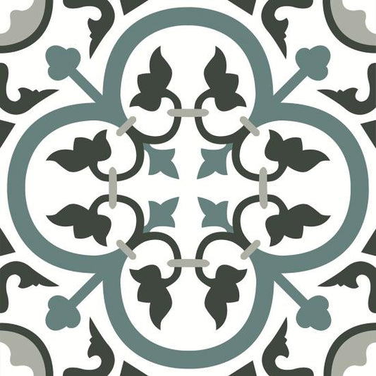 Cementtegel Patroon Marlinda 5384 20x20x1.6 cm a 0,48 m²