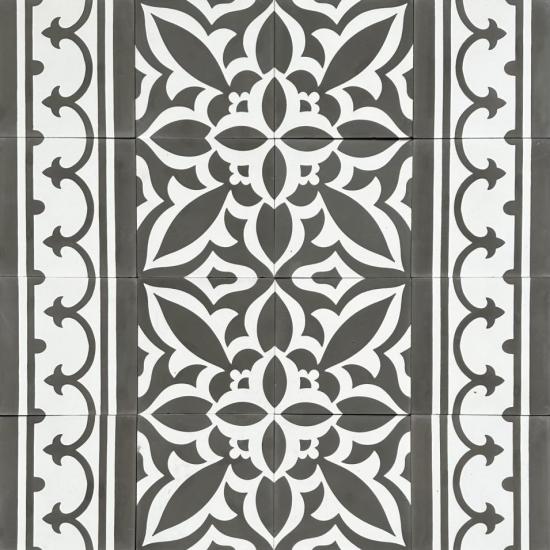 Cementtegel Patroon WVC 1083 20x20x1.6 cm