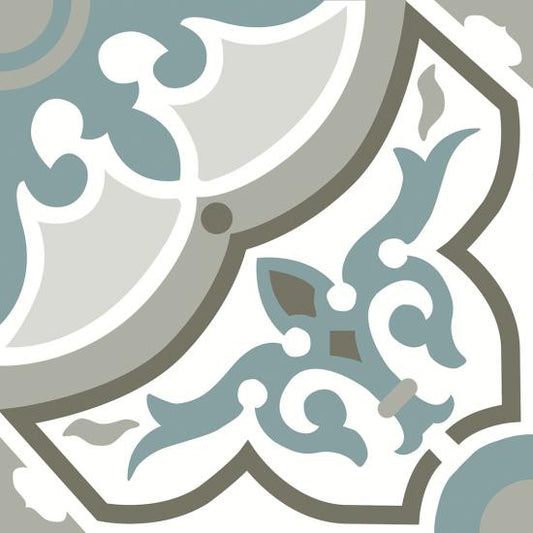 Cementtegel Patroon Pia 1084 14x14x1.6 cm a 0,24 m²