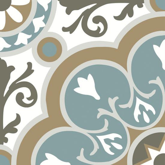 Cementtegel Patroon Coba 5810 20x20x1.6 cm a 0,48 m²