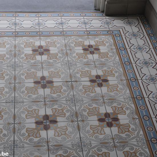 Cementtegel Patroon Tilda 8258 14x14x1.6 cm a 0,24 m²