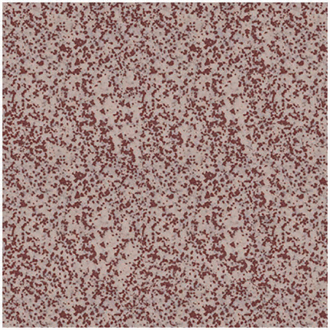 Winckelmans 210 speckled red 2x2 cm, afname per stuk