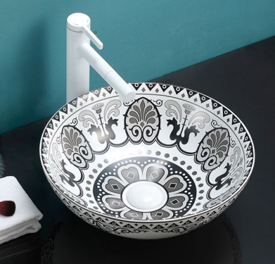 Waskom Armory – Handgemaakt Keramiek | Ø 39 cm | Casa Ceramica