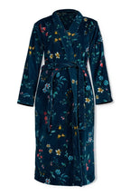 Pip Studio Les Fleurs badjas donkerblauw