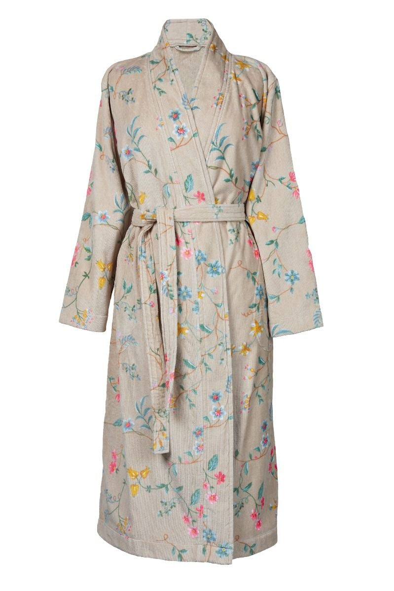 Pip Studio Les Fleurs badjas khaki
