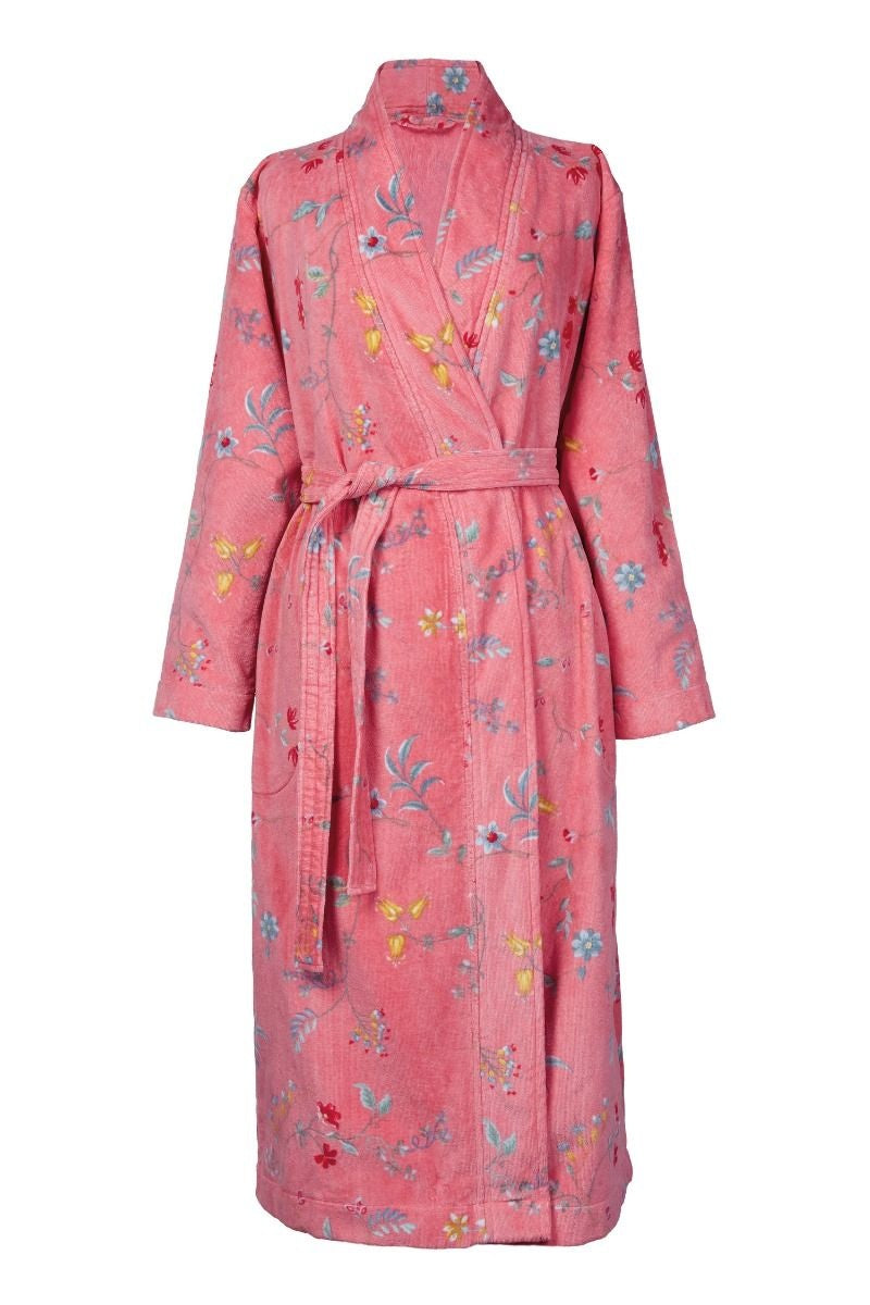 Pip Studio Les Fleurs badjas roze