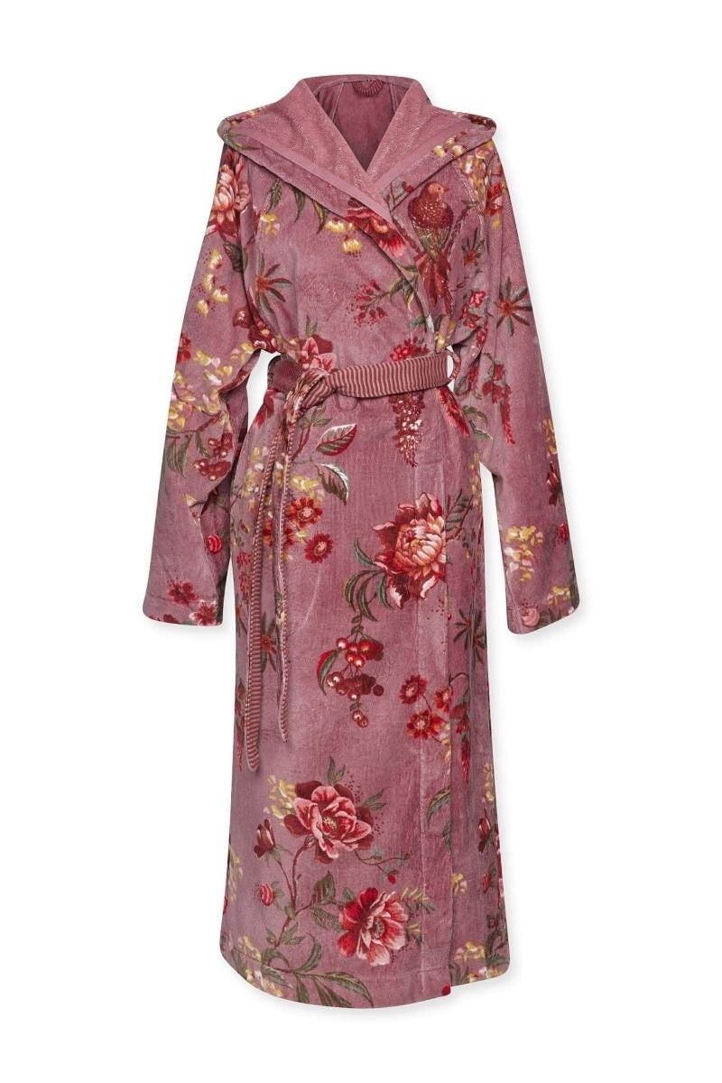 Pip Studio Secret Garden badjas Mauve