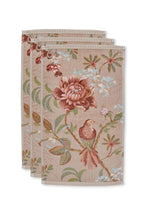 Pip Studio Secret Garden gastendoek 30x50 cm set van drie