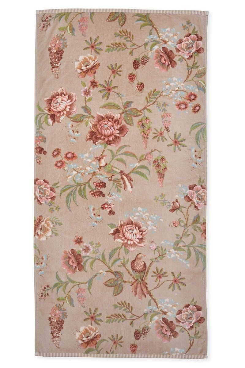 Pip Studio Secret Garden grote handdoek 70x140 cm