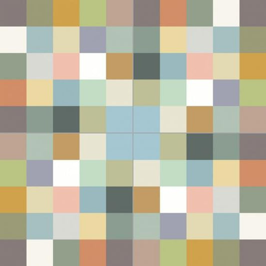 De Tegel BV cementtegel Patroon Color All 2 20x20x1,6 cm, afname per doos van 0,48 m²