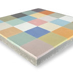 De Tegel BV cementtegel Patroon Color All 2 20x20x1,6 cm, afname per doos van 0,48 m²