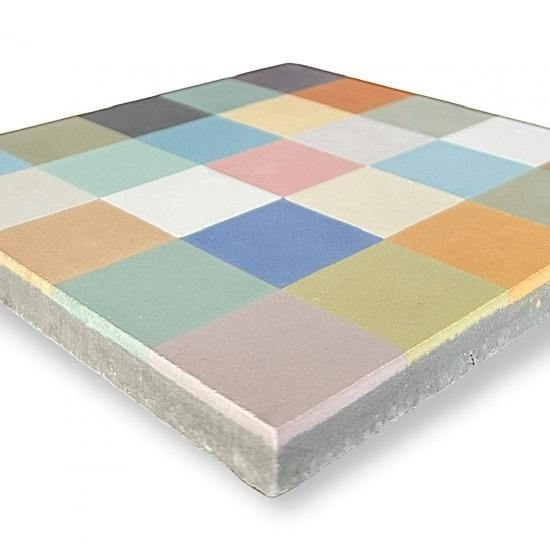 De Tegel BV cementtegel Patroon Color All 2 20x20x1,6 cm, afname per doos van 0,48 m²