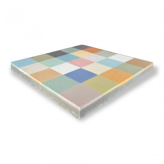 De Tegel BV cementtegel Patroon Color All 2 20x20x1,6 cm, afname per doos van 0,48 m²