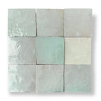 De Tegel BV Zellige Alhambra nr 37 Pastice 10x10 cm, afname per doos van 1 m²
