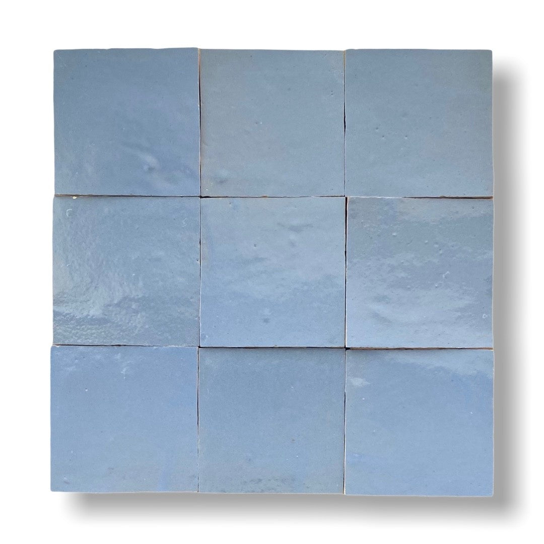 De Tegel BV Zellige Alhambra nr 09 Lavande 10x10 cm, afname per doos van 1 m²