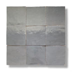 De Tegel BV Zellige Alhambra nr 63 Gris Souris 10x10 cm, afname per doos van 1 m²