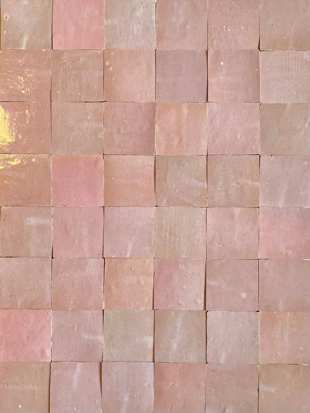 De Tegel BV Zellige Alhambra nr 1910 10x10 cm, afname per doos van 1 m²