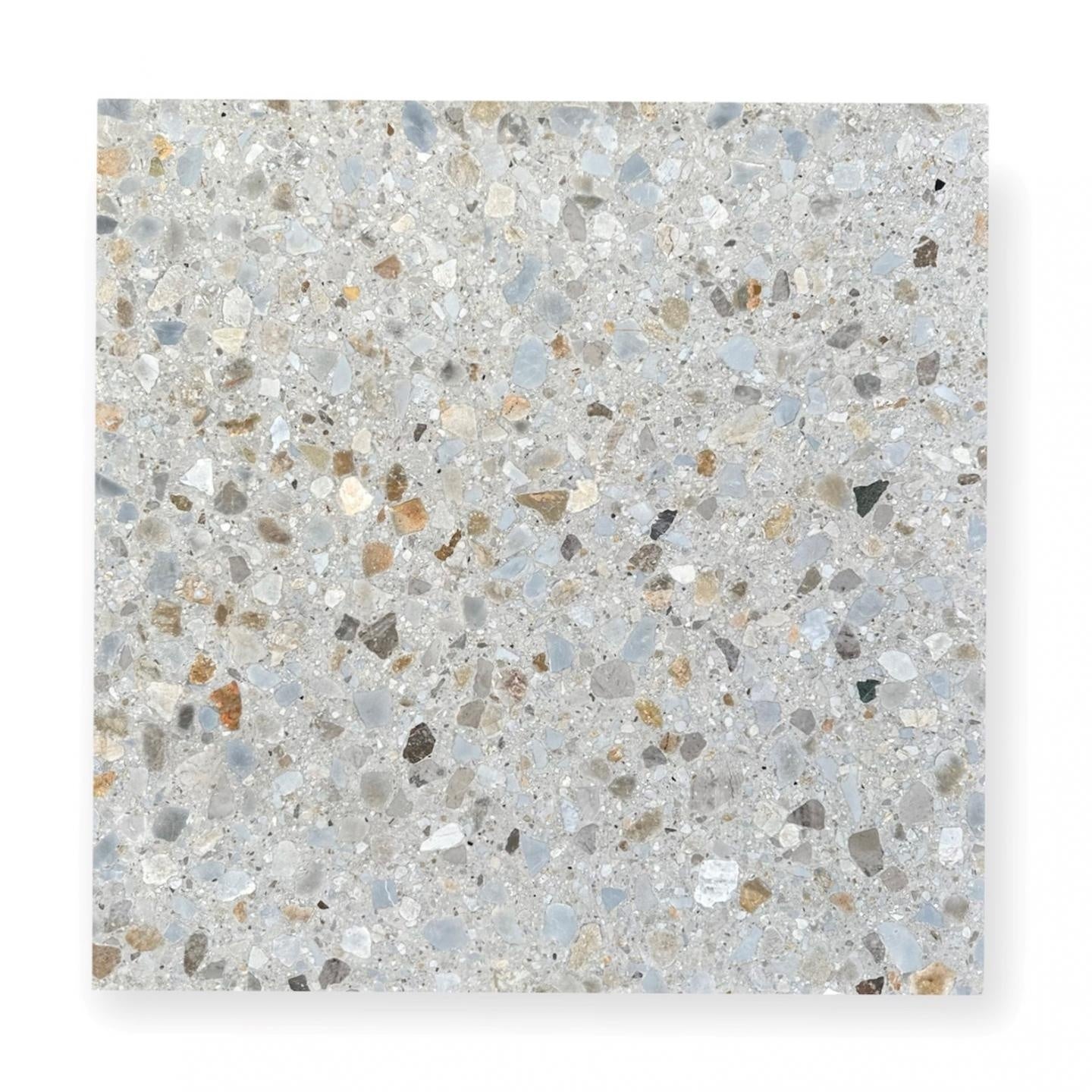De Tegel BV Terrazzo Collezione Sassi La Rocca 60x60x2 cm, afname per tegel van 0,36 m²