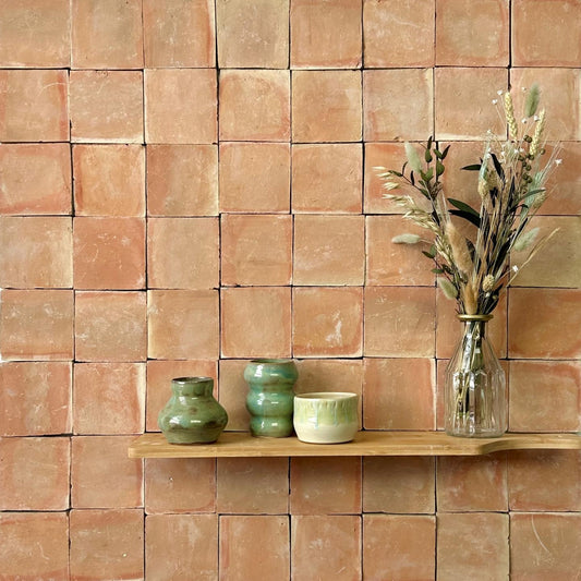 De Tegel BV Zellige Alhambra nr 43 10x10 cm, afname per doos van 1 m²