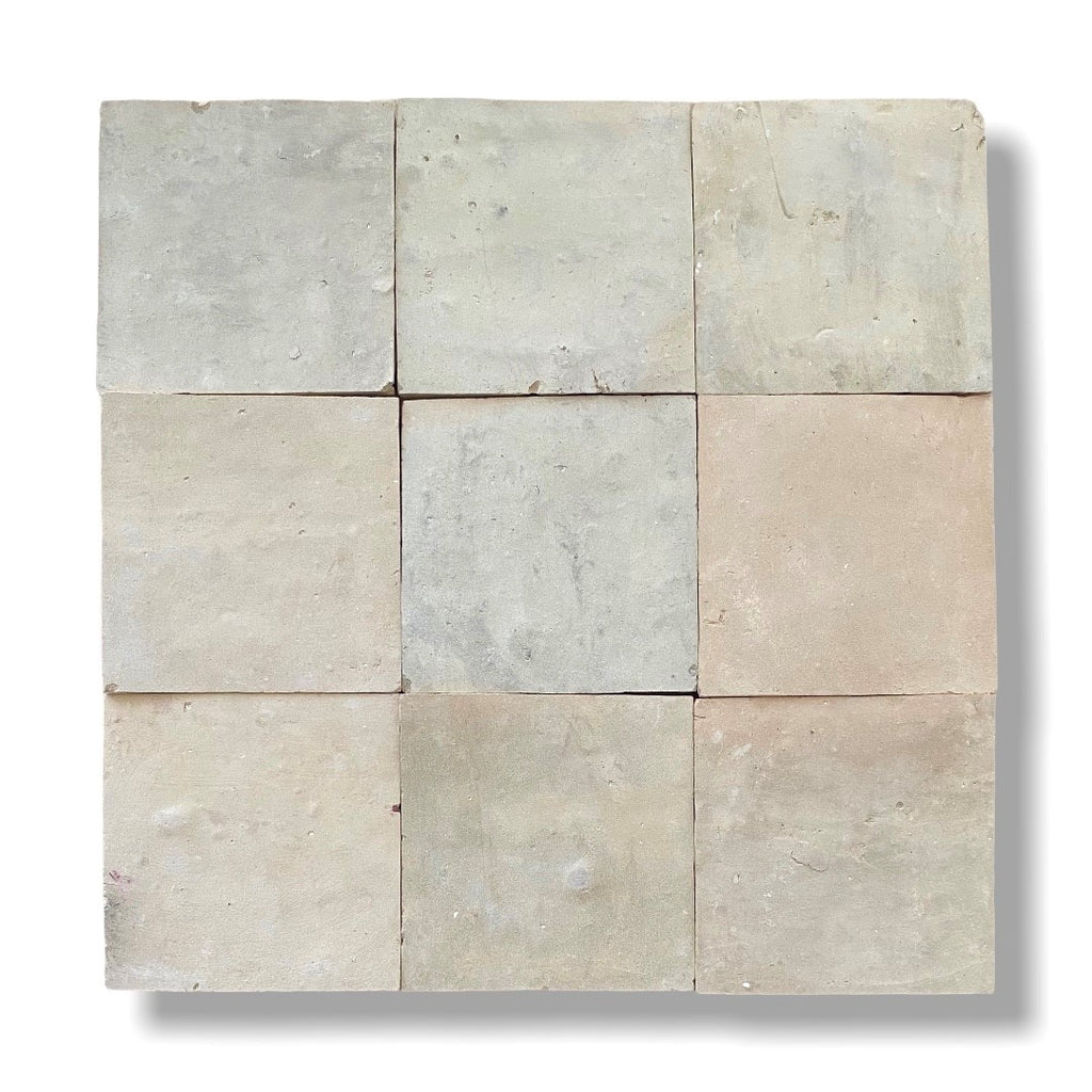 De Tegel BV Zellige Alhambra nr 01 Fez 10x10 cm, ongeglazuurd, afname per doos van 1 m²