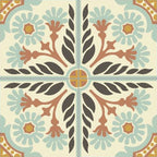 Cementtegel Patroon Bella 1461 20x20x1,6 cm 0,48 m²