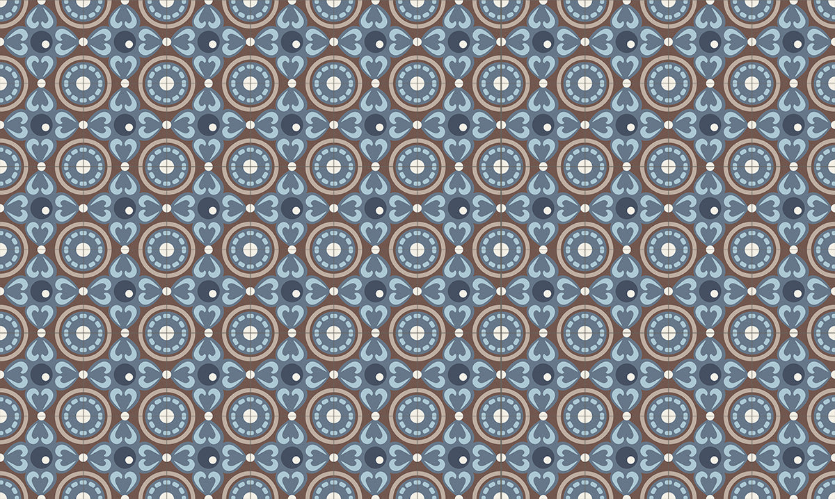 Cementtegel PIP Studio Pearl Heart 20x20x1.2 cm a 0,64 m²