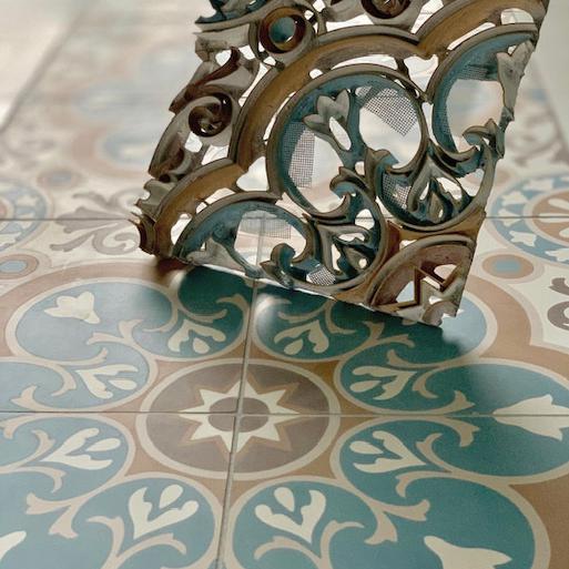 Cementtegel Patroon Coba 5810 20x20x1.6 cm a 0,48 m²