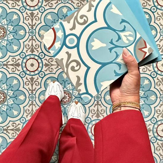 Cementtegel Patroon Coba 8812 20x20x1.6 cm a 0,48 m²