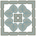 Cementtegel Patroon Sara Corner 8483 14x14x1.6 cm
