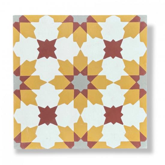 Cementtegel Patroon Safi 8722 20x20x1.6 cm 0,48 m²