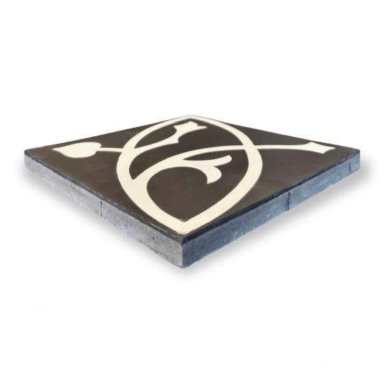 Cementtegel Patroon Circle 8181 20x20x1.6 cm a 0,48 m²