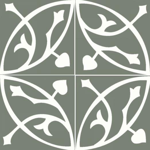 Cementtegel Patroon 
Circle 8383 20x20x1.6 cm 0,48 m²