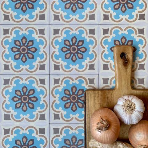 Cementtegel Patroon Uma 1382 14x14x1.6 cm a 0,24 m²