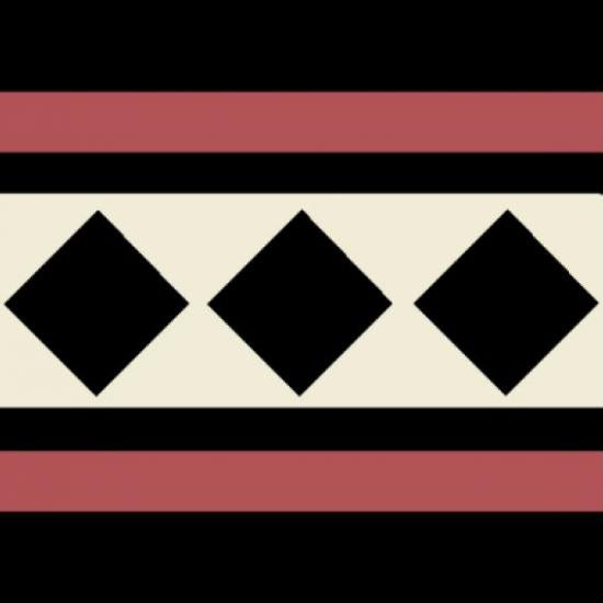 Cementtegel Patroon Warwick Line 14x14x1.6 cm 0,24 m²