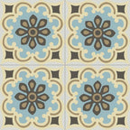 Cementtegel Patroon Uma 1382 14x14x1.6 cm 0,24 m²
