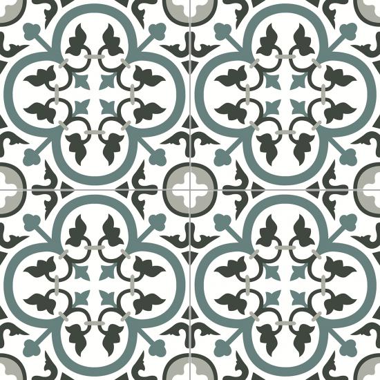 Cementtegel Patroon Marlinda 5384 20x20x1.6 cm 0,48 m²