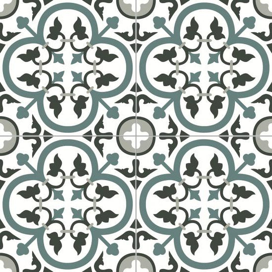 Cementtegel Patroon Marlinda 5384 20x20x1.6 cm 0,48 m²