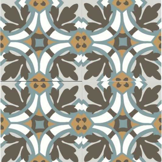 Cementtegel Patroon Oda 2399 20x20x1.6 cm 0,48 m²